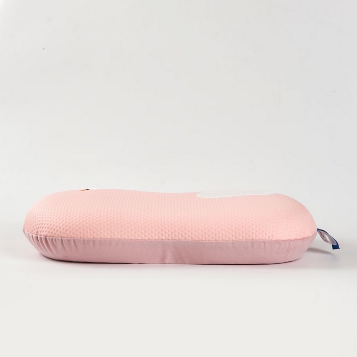 91家纺网 家纺一手货源 找家纺 芯链 2025新款凉感豆猫肚枕记忆枕枕头枕芯-天鹅款 天鹅款-蓝