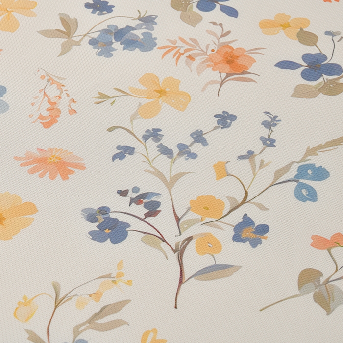 91家纺网 家纺一手货源 找家纺 简一 2025新款A类碳光印花数码冰丝凉席系列-床单款 秋日细雨