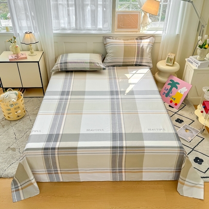 91家纺网 家纺一手货源 找家纺 （总）红粉佳人家纺 2025新款12868纯棉系列全棉单床单