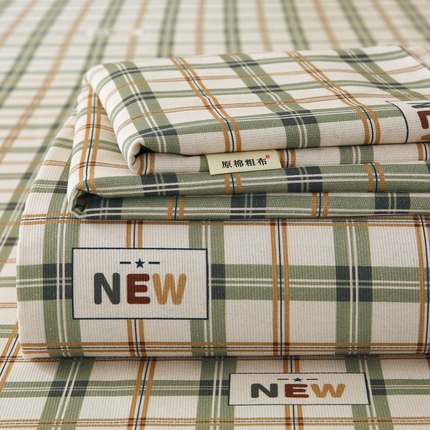 爱彼家纺 2025春夏新款古艺原棉老粗布床单凉席-系列二（提供买家秀） 简易