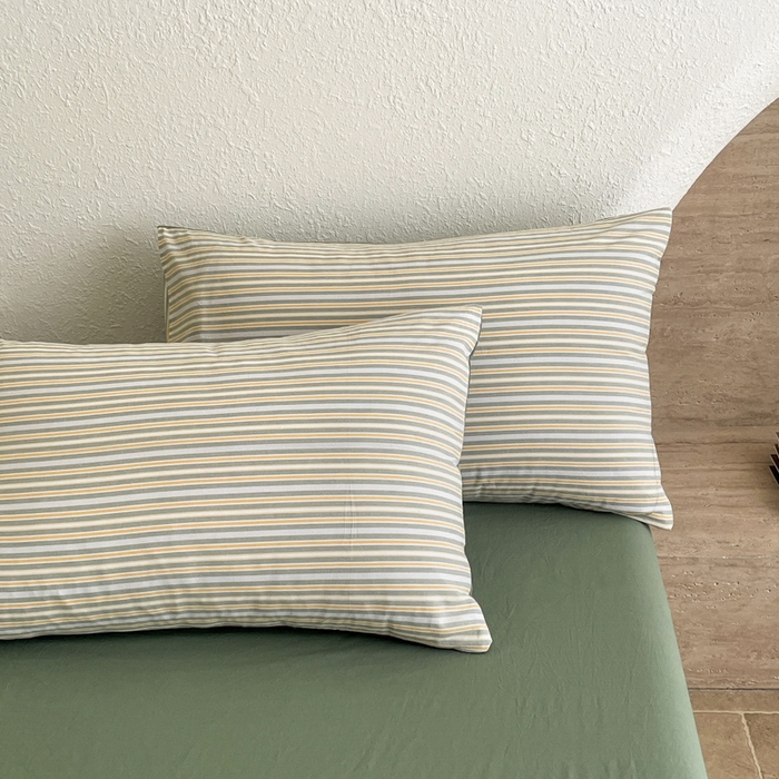 91家纺网 家纺一手货源 找家纺 宝士康家纺 2025新款10A抗菌无印风夏被 被子被芯 小绿条