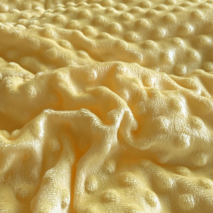 91家纺网 家纺一手货源 找家纺 宝士康家纺 2025新款10A抗菌双层纱豆豆绒夏被 郁金香