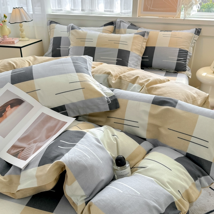 91家纺网 家纺一手货源 找家纺 红粉佳人家纺 2025新款12868纯棉系列全棉单床单 洛迪