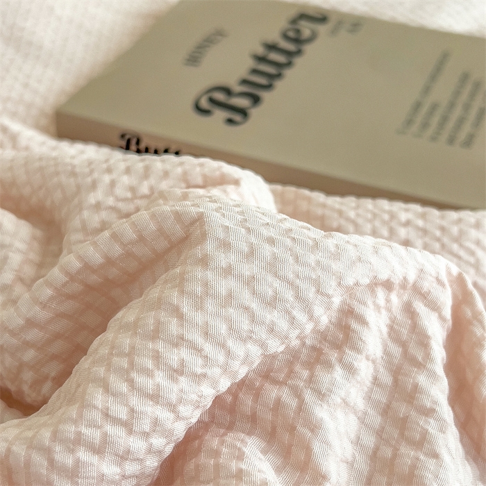 91家纺网 家纺一手货源 找家纺 宝士康家纺 2025新款10A抗菌泡泡棉大豆夏被 被子被芯 卡其