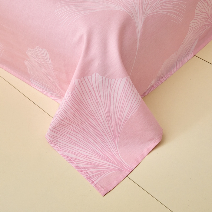 91家纺网 家纺一手货源 找家纺 宝士康家纺 2025新款10A抗菌全棉夏被 被子被芯 蝶舞杏运