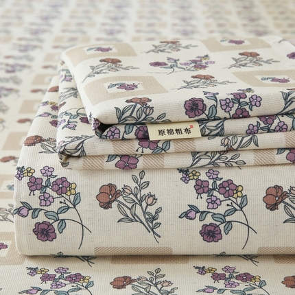 爱彼家纺 2025春夏新款古艺原棉老粗布床单凉席-系列二（提供买家秀） 半蕾