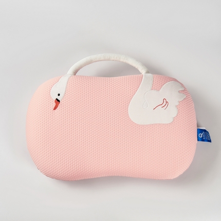 （总）芯链 2025新款凉感豆猫肚枕记忆枕枕头枕芯-天鹅款