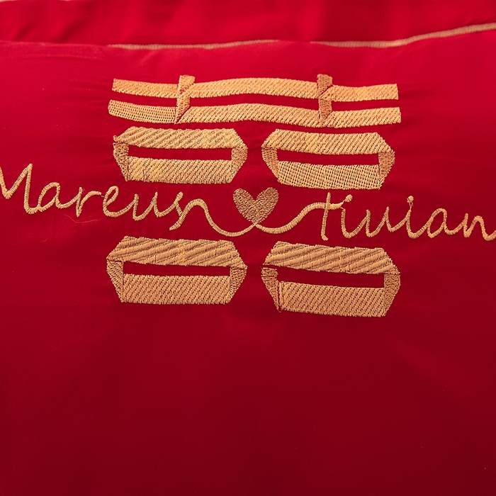 91家纺网 家纺一手货源 找家纺 三盛源 2025新款不起球高支高密不掉色长枕套 长枕套-比翼双飞