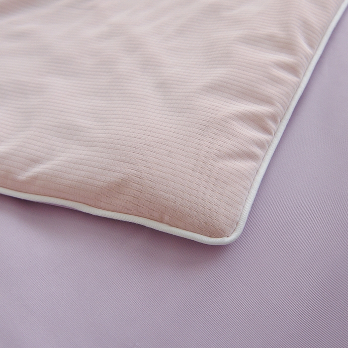 91家纺网 家纺一手货源 找家纺 梦恬佳 2025新款凉感驱蚊夏凉被 冰莓粉