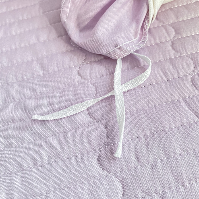 91家纺网 家纺一手货源 找家纺 2025新款针织双层纱夏被床盖四件套单夏被单床盖单品 甜心库洛米