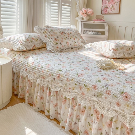 91家纺网 家纺一手货源 找家纺 （总）网红馆（ck家纺） 2025新款天丝印花夹棉床盖