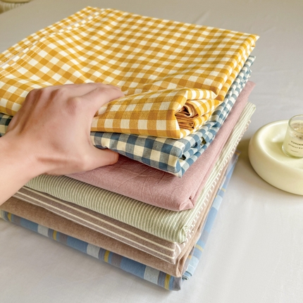 久云居 2025新款亲肤舒适全棉色织防水床单 组合