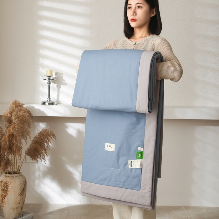 91家纺网 家纺一手货源 找家纺 （总）眠博士 2025新款A类全棉40S纯棉新疆棉大豆夏被夏凉被空调被