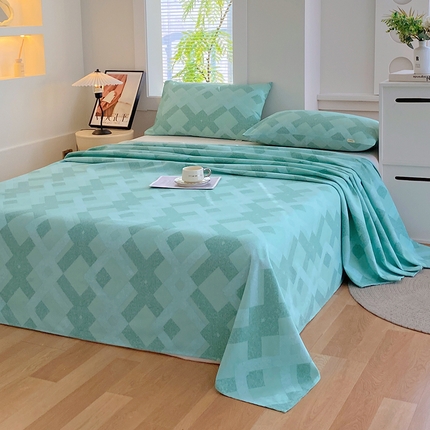 爱彼家纺 2025新款古艺原棉老粗布床单凉席-系列一 布兰迪