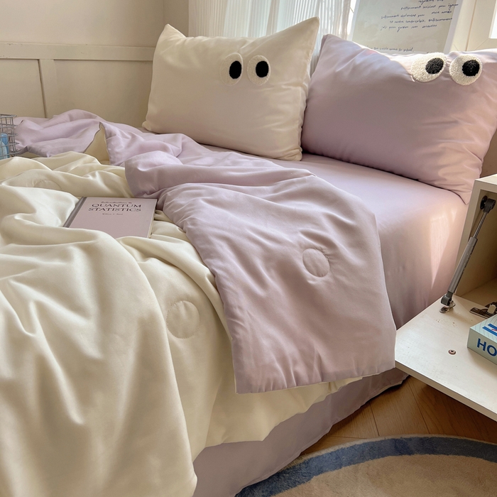 91家纺网 家纺一手货源 找家纺 （总）慕尚家纺 2025新款大眼萌仔夏被