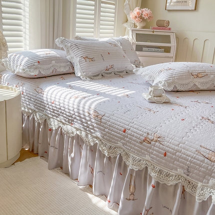 91家纺网 家纺一手货源 找家纺 （总）网红馆（ck家纺） 2025新款天丝印花夹棉床盖