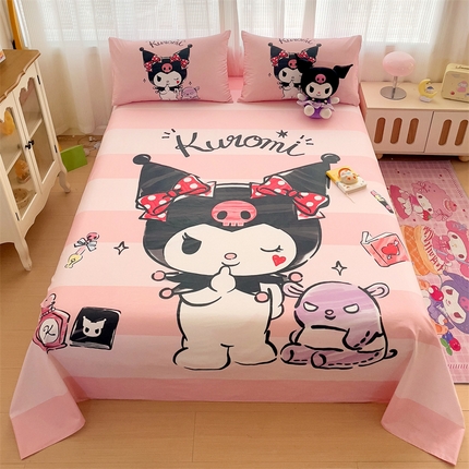 91家纺网 家纺一手货源 找家纺 （总）名兮2025新款大版经典奥特曼三丽鸥三件套全棉纯棉床单