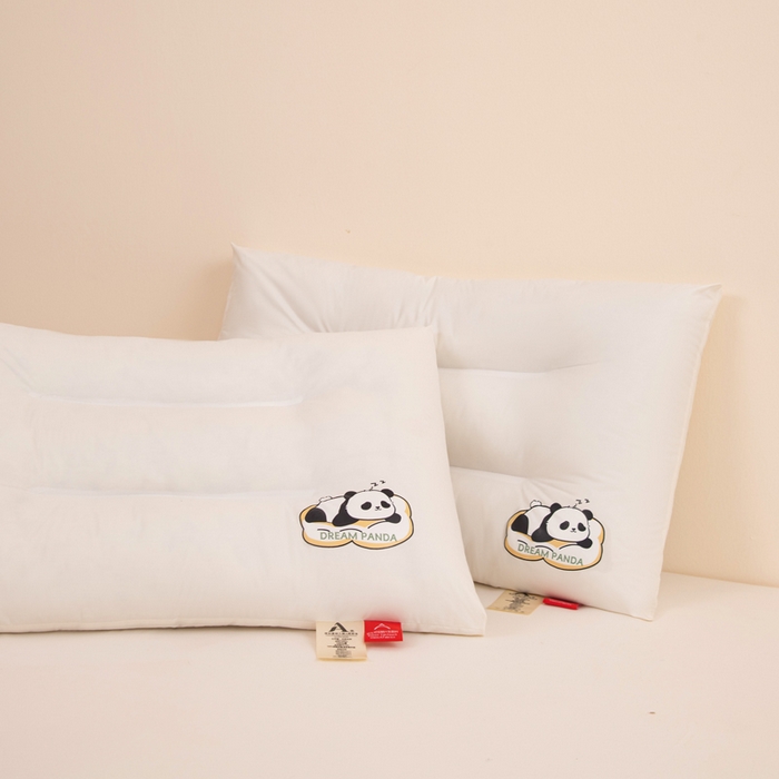 91家纺网 家纺一手货源 找家纺 （总）羽凡居 2025新款A类全棉熊猫枕枕头枕芯