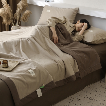 91家纺网 家纺一手货源 找家纺 （总）眠博士 2025新款A类全棉40S纯棉新疆棉大豆夏被夏凉被空调被