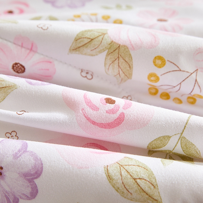 91家纺网 家纺一手货源 找家纺 海洋家纺 2025款水洗棉纯棉花夏凉被全棉花印花夏被空调被薄被子 浪漫约定