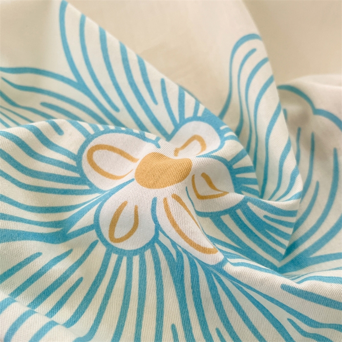 91家纺网 家纺一手货源 找家纺 宝士康家纺 2025新款10A抗菌全棉印花床笠 缤纷