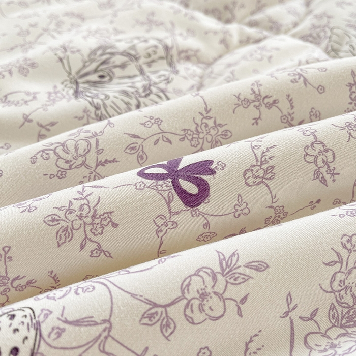 91家纺网 家纺一手货源 找家纺 （总）易博 2025新款100% 棉花小清新双层纱新疆棉夏被夏凉被空调被棉花被（带买家秀）