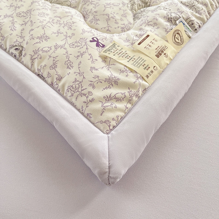 91家纺网 家纺一手货源 找家纺 （总）易博 2025新款100% 棉花小清新双层纱新疆棉夏被夏凉被空调被棉花被（带买家秀）