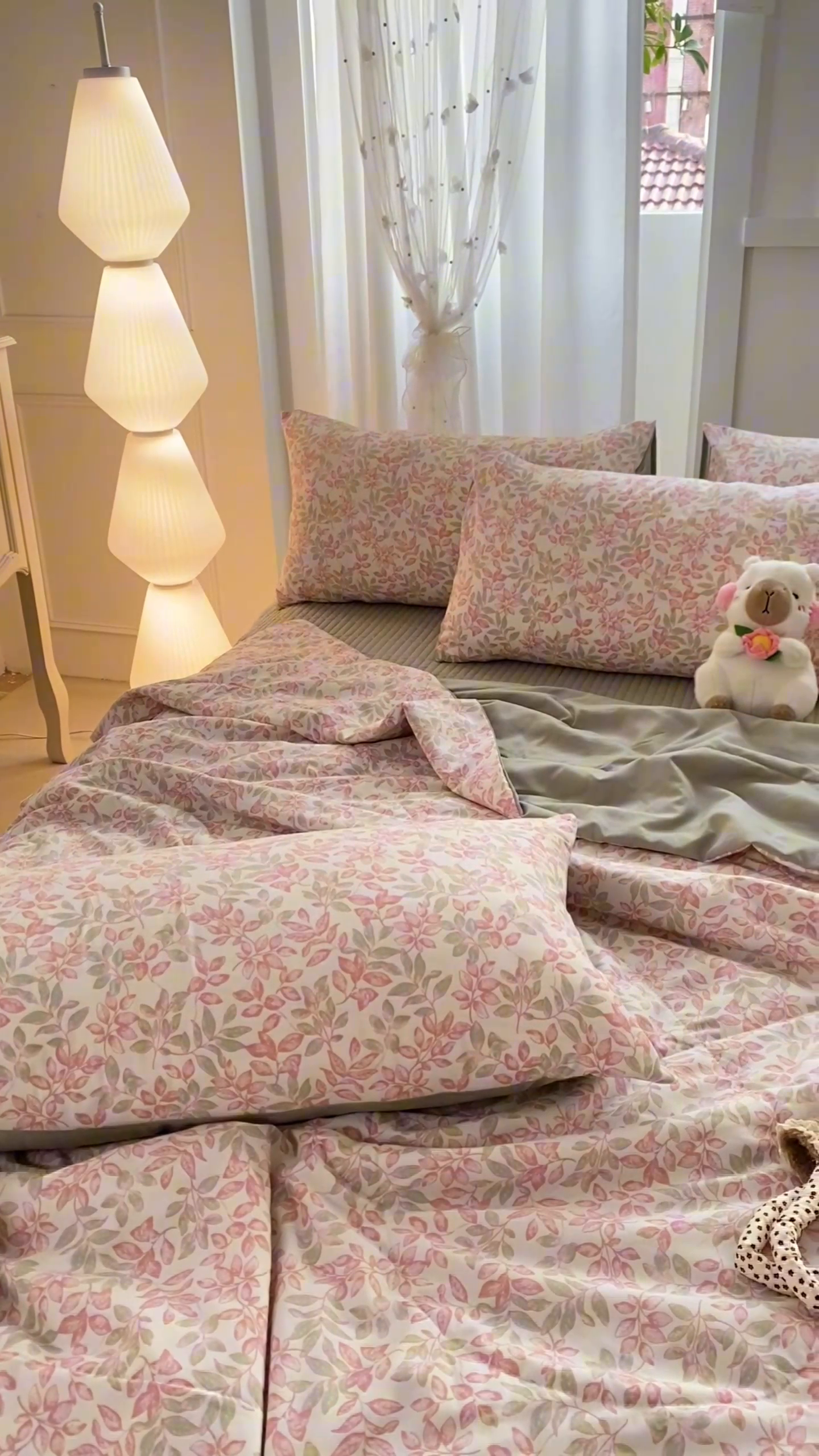 91家纺网 家纺一手货源 找家纺 2025新款针织双层纱夏被床盖四件套单夏被单床盖单品 清荷