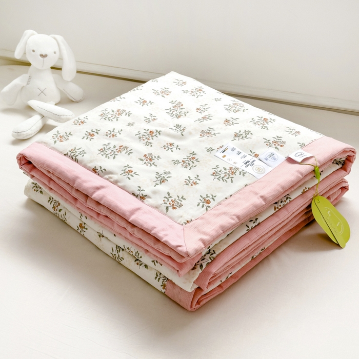 91家纺网 家纺一手货源 找家纺 （总）曲之慕新款13372里外全棉夏被