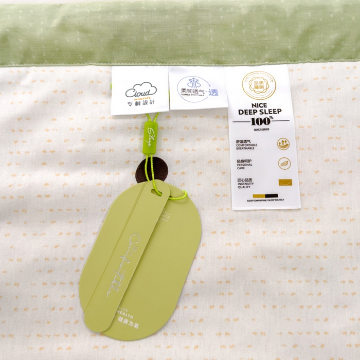 91家纺网 家纺一手货源 找家纺 曲之慕新款13372里外全棉夏被 抱抱熊