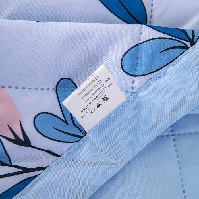 91家纺网 家纺一手货源 找家纺 富艺隆 2025新款超声波亲肤绒夏被夏凉被直播爆款超声波夏被空调被 菲菲兔