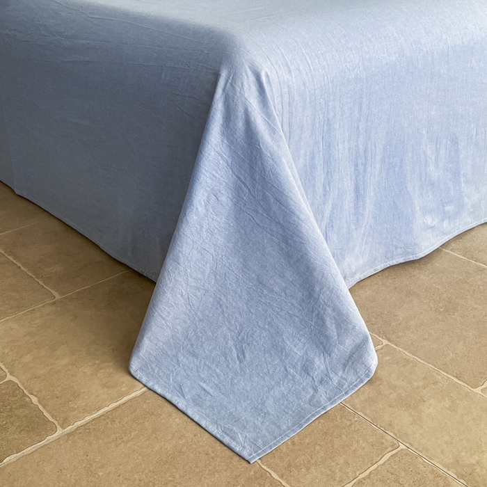 91家纺网 家纺一手货源 找家纺 宝士康家纺 2025新款10A抗菌无印风夏被 被子被芯 英伦蓝