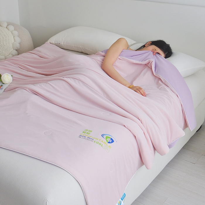 91家纺网 家纺一手货源 找家纺 （总）梦恬佳 2025新款凉感驱蚊夏凉被