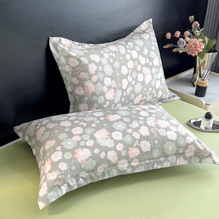 91家纺网 家纺一手货源 找家纺 （总）宝士康家纺 2025新款10A抗菌双层纱印花夏被四件套