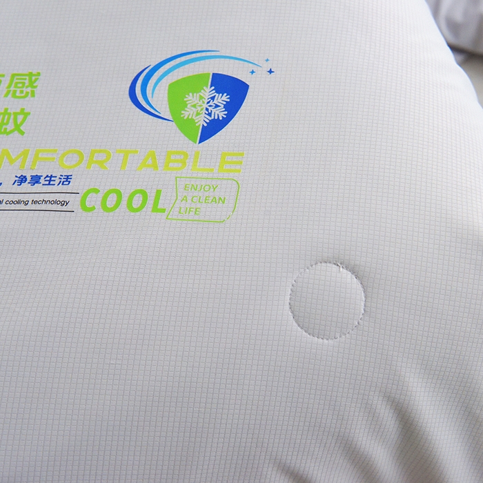 91家纺网 家纺一手货源 找家纺 梦恬佳 2025新款凉感驱蚊夏凉被 月光灰
