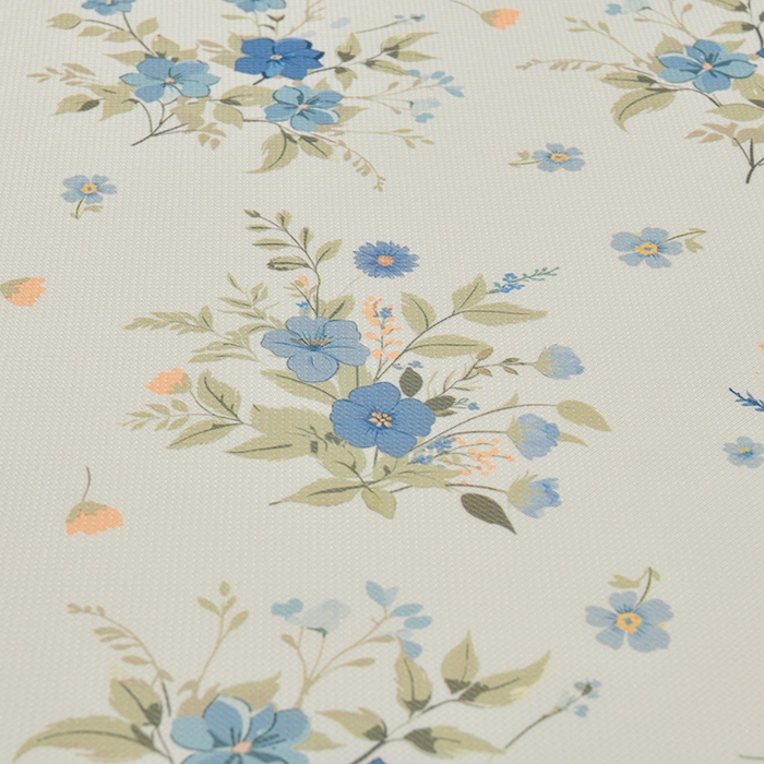 91家纺网 家纺一手货源 找家纺 简一 2025新款A类碳光印花数码冰丝凉席系列-床笠款 浪漫花影