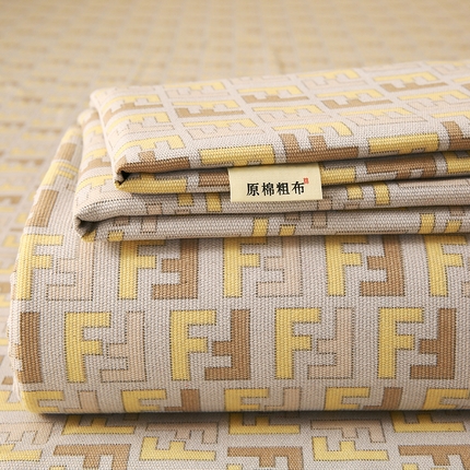 91家纺网 家纺一手货源 找家纺 爱彼家纺 2025新款古艺原棉老粗布床单凉席-系列一 千鸟格