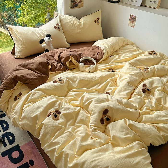 91家纺网 家纺一手货源 找家纺 （总）耀达家居 2025新款A类水洗棉毛巾绣四件套