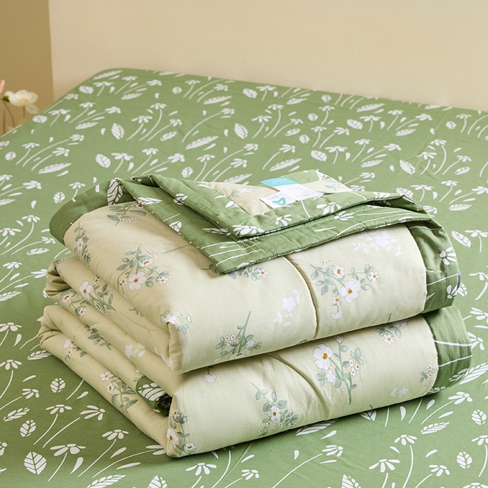 91家纺网 家纺一手货源 找家纺 （总）宝士康家纺 2025新款10A抗菌全棉夏被 被子被芯