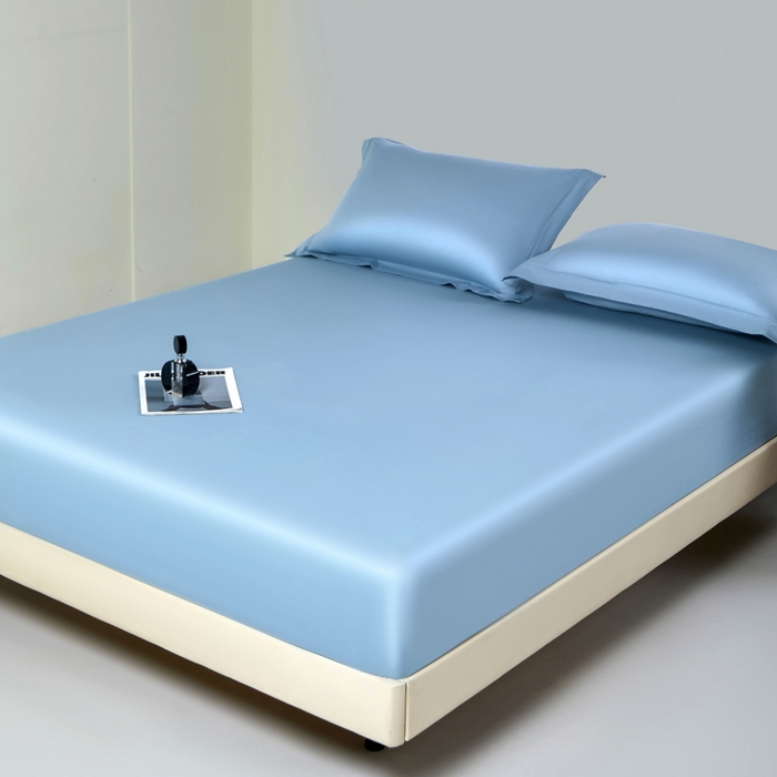 91家纺网 家纺一手货源 找家纺 秀色家纺 2024新品 A类100支双股长绒棉单品床笠 梦易-郁兰