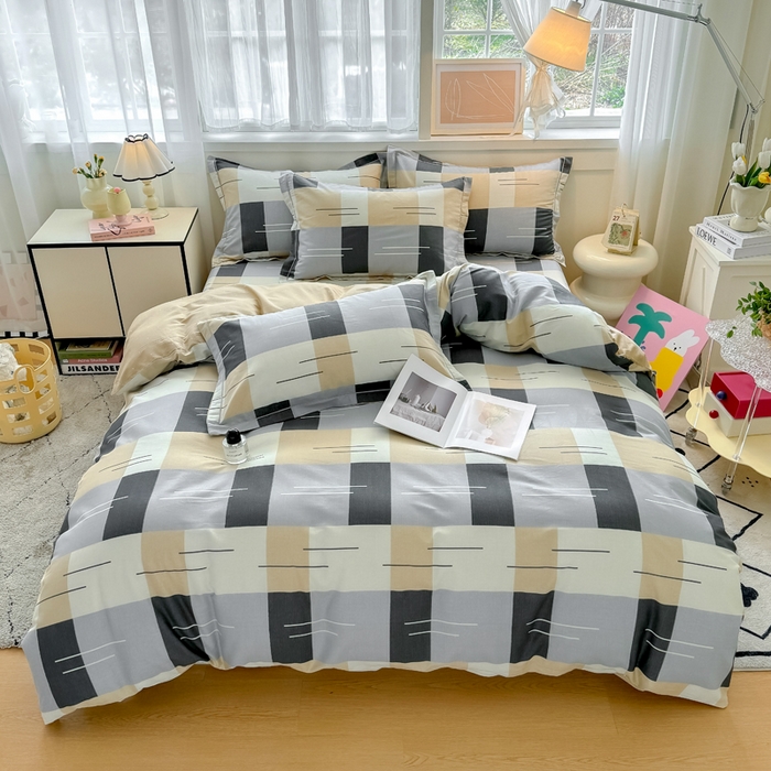 91家纺网 家纺一手货源 找家纺 红粉佳人家纺 2025新款12868纯棉系列全棉单床单 洛迪