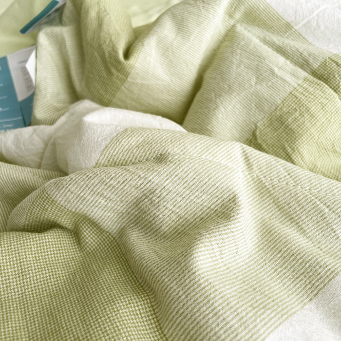 91家纺网 家纺一手货源 找家纺 宝士康家纺 2025新款10A抗菌无印风夏被 被子被芯 清雅中格