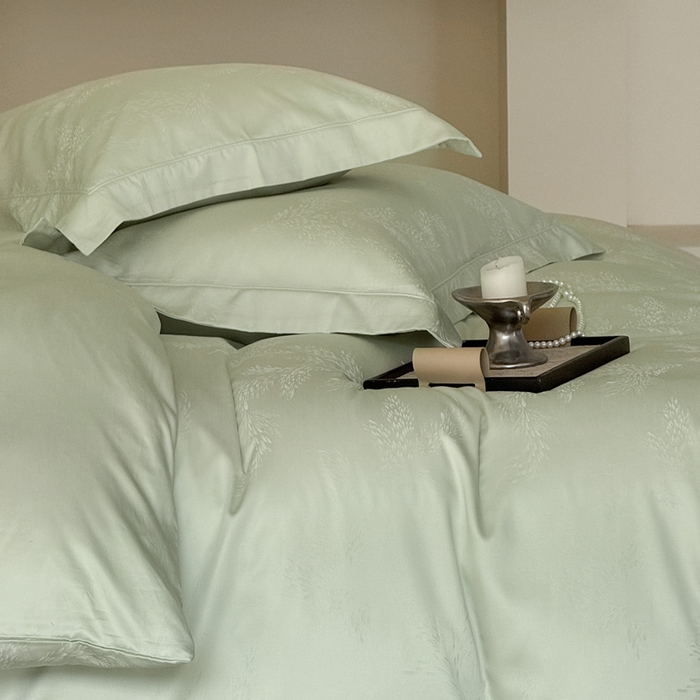 91家纺网 家纺一手货源 找家纺 （总）莱豫家纺 2025新款天丝棉提花四件套