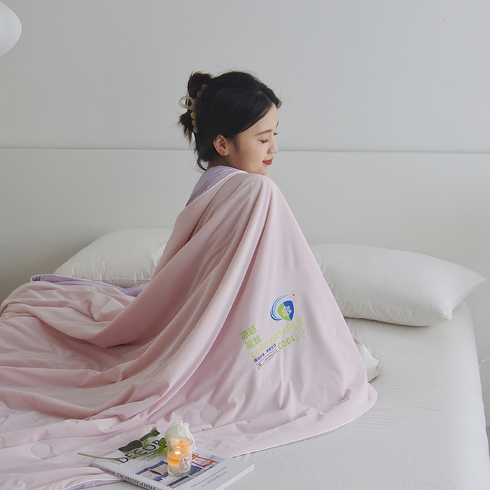 91家纺网 家纺一手货源 找家纺 （总）梦恬佳 2025新款凉感驱蚊夏凉被