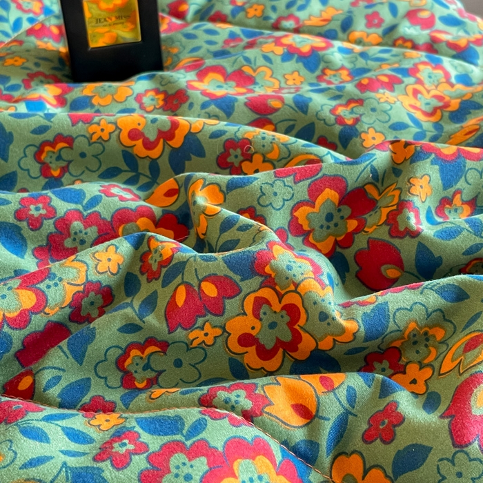 91家纺网 家纺一手货源 找家纺 宝士康家纺 2025新款10A抗菌双层纱豆豆绒夏被 艾维