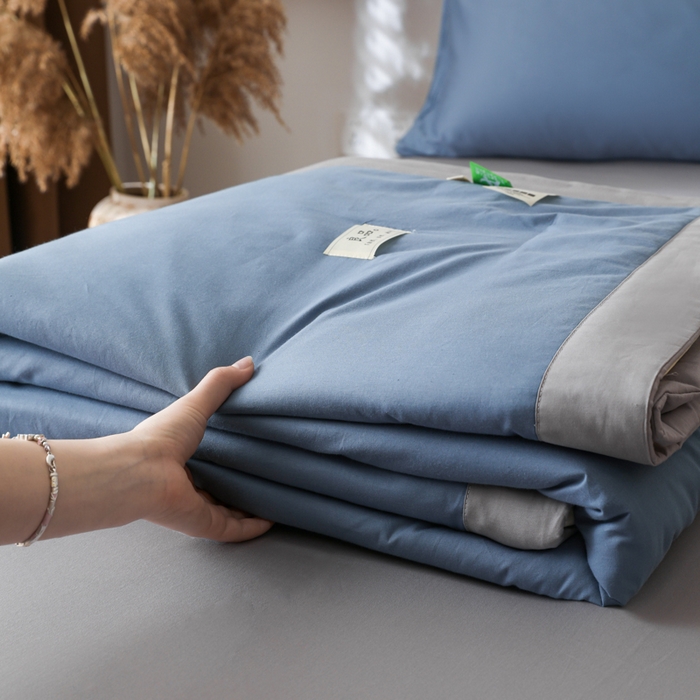 91家纺网 家纺一手货源 找家纺 （总）眠博士 2025新款A类全棉40S纯棉新疆棉大豆夏被夏凉被空调被