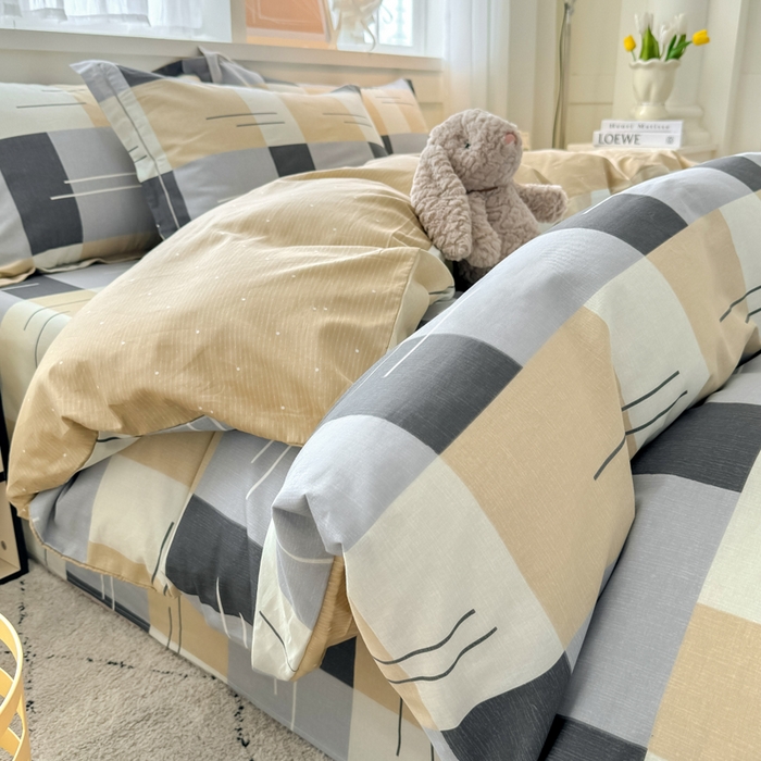 91家纺网 家纺一手货源 找家纺 红粉佳人家纺 2025新款12868纯棉系列全棉单床单 洛迪