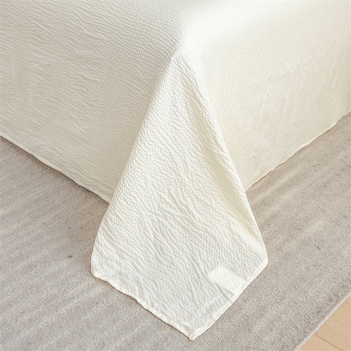 91家纺网 家纺一手货源 找家纺 宝士康家纺 2025新款10A抗菌泡泡棉大豆夏被 被子被芯 卡其+米黄