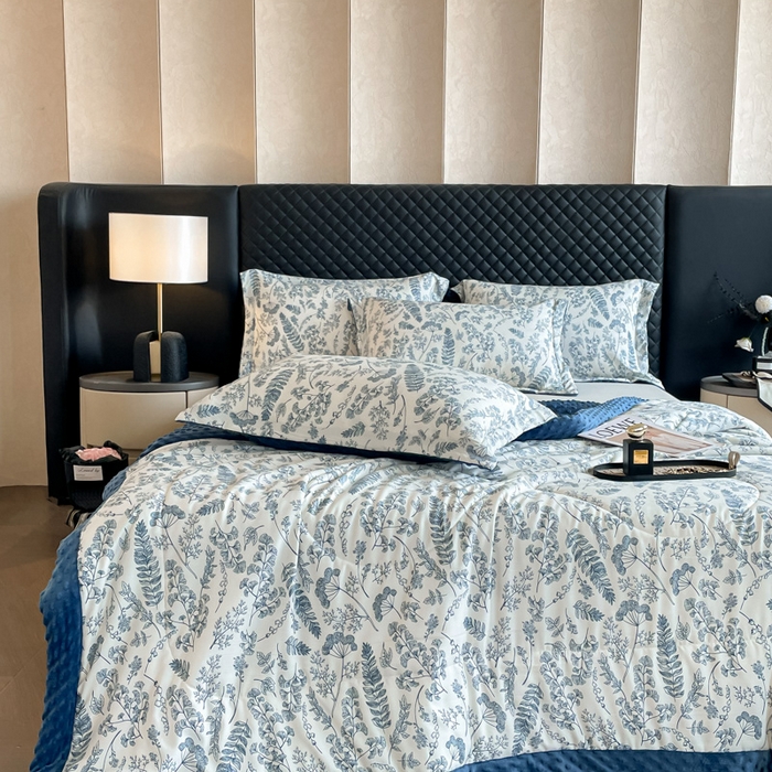 91家纺网 家纺一手货源 找家纺 （总）宝士康家纺 2025新款10A抗菌双层纱豆豆绒夏被