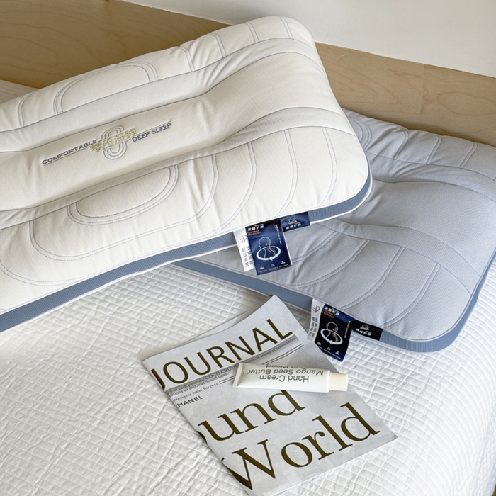 91家纺网 家纺一手货源 找家纺 （总）伟邦枕芯 2025新款0压深睡决明子枕头枕芯